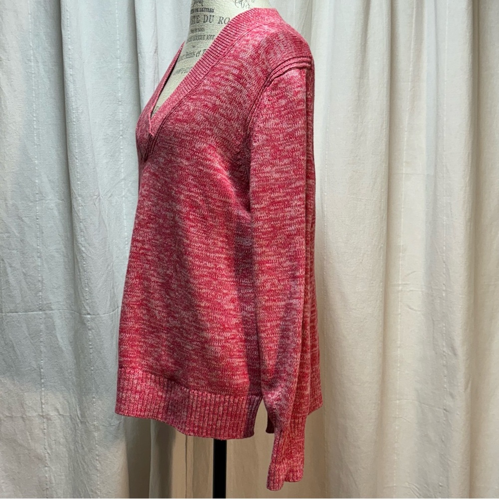 GAP Pink V-Neck Sweater for Women - Picture 9 of 12